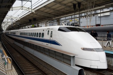 300 Series Shinkansen in Kyoto Station