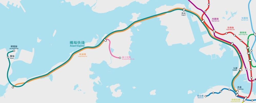 MTR_Airport_Express_Geograpical_Map