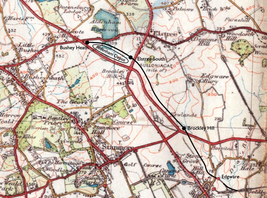 Bushey_Heath_Extension_superimposed_on_1934_OS_Map