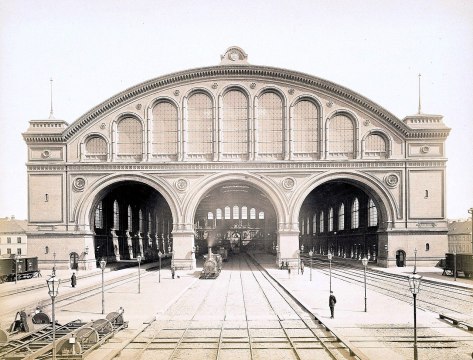 Schwechten Franz (1841-1924): Anhalter Bahnhof in Berlin (1876-1880)